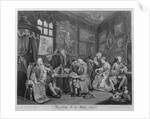 Marriage a la Mode, Plate I, The Marriage Settlement, 1745 by William Hogarth