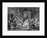 Marriage a la Mode, Plate IV, The Toilette, 1745 by Bernard Baron