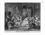 Marriage a la Mode, Plate IV, The Toilette, 1745 by Bernard Baron