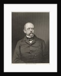 Portrait of Otto von Bismarck engraved by William Holl from a photograph, pub. by William Mackenzie by Anonymous