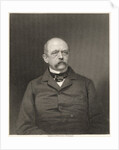 Portrait of Otto von Bismarck engraved by William Holl from a photograph, pub. by William Mackenzie by Anonymous