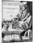 Desiderius Erasmus of Rotterdam, 1526 by Albrecht Dürer or Duerer