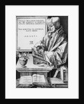 Desiderius Erasmus of Rotterdam, 1526 by Albrecht Dürer or Duerer