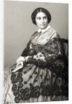 Madame Caroline Marie Felix Miolan-Carvalho engraved by D.J. Pound from a photograph by John Jabez Edwin Paisley (after) Mayall