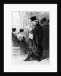 Les Gens de Justice by Honore Daumier