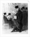 Les Gens de Justice by Honore Daumier