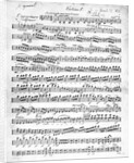 Sheet Music for the Overture to 'Egmont' by Ludwig van Beethoven, written between 1809-10 by German School