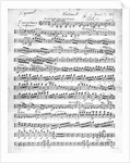 Sheet Music for the Overture to 'Egmont' by Ludwig van Beethoven, written between 1809-10 by German School