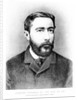 Joseph Conrad at the age of 26, engraved after a photograph from 1883 by German photographer