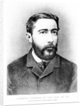 Joseph Conrad at the age of 26, engraved after a photograph from 1883 by German photographer
