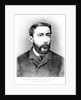 Joseph Conrad at the age of 26, engraved after a photograph from 1883 by German photographer