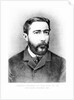 Joseph Conrad at the age of 26, engraved after a photograph from 1883 by German photographer