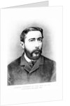 Joseph Conrad at the age of 26, engraved after a photograph from 1883 by German photographer