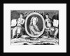 Trade card for Bernard Lens III by Bernard III Lens
