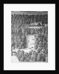 Boscobel House and Park, 1651 by Wenceslaus Hollar