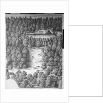 Boscobel House and Park, 1651 by Wenceslaus Hollar