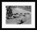 Filming the chariot race from 'Ben-Hur', 1925 by American Photographer