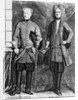 Charles XII of Sweden with his advisor Baron Gortz by Swedish School