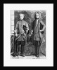 Charles XII of Sweden with his advisor Baron Gortz by Swedish School