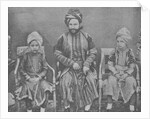 Son-in-Law and Grandsons of Sultan Shah Jahan, Begum of Bhopal by (after) English photographer