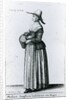 English Country Woman, 1643 by Wenceslaus Hollar