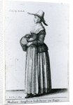 English Country Woman, 1643 by Wenceslaus Hollar