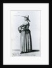 English Country Woman, 1643 by Wenceslaus Hollar