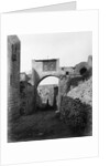 The Ecce Homo Arch across the Via Dolorosa in Jerusalem, 1857 by James & Beato Felice Robertson