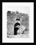 Lions' Gate, Jerusalem, 1857 by James & Beato Felice (1832-1909) Robertson