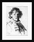 Self-portrait as a young man, c.1628 by Rembrandt Harmensz. van Rijn