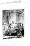 Supper at Emmaus, 1654 by Rembrandt Harmensz. van Rijn