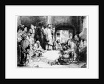 Christ preaching, c.1652 by Rembrandt Harmensz. van Rijn