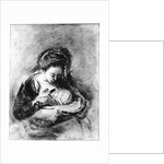 Mother and Child, c.1655 by Nicolaes Maes