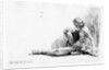 Man seated on the ground, 1646 by Rembrandt Harmensz. van Rijn