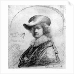 Self Portrait, c.1633 by Rembrandt Harmensz. van Rijn