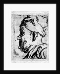 Old man with a snub nose, c.1629 by Rembrandt Harmensz. van Rijn