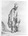 Beggar in a high cap, c.1630 by Rembrandt Harmensz. van Rijn