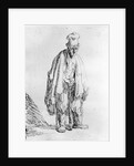 Beggar in a high cap, c.1630 by Rembrandt Harmensz. van Rijn