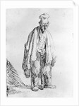 Beggar in a high cap, c.1630 by Rembrandt Harmensz. van Rijn