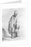 Beggar in a high cap, c.1630 by Rembrandt Harmensz. van Rijn