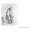Beggar in a high cap, c.1630 by Rembrandt Harmensz. van Rijn
