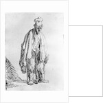 Beggar in a high cap, c.1630 by Rembrandt Harmensz. van Rijn