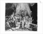 The Three Crosses by Rembrandt Harmensz. van Rijn