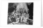 The Three Crosses by Rembrandt Harmensz. van Rijn