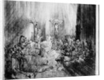 The Three Crosses by Rembrandt Harmensz. van Rijn