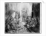 The Three Crosses by Rembrandt Harmensz. van Rijn
