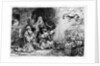 The Angel departing the family of Tobias, 1641 by Rembrandt Harmensz. van Rijn