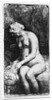 Woman bathing, 1658 by Rembrandt Harmensz. van Rijn
