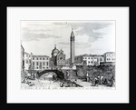 View of San Giorgio dei Greci and the Flanginian School, Venice by Italian School