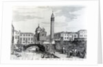 View of San Giorgio dei Greci and the Flanginian School, Venice by Italian School